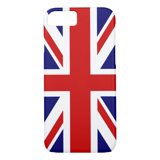 Drapeau britannique iPhone 7 coque | Conception Un (Dos)