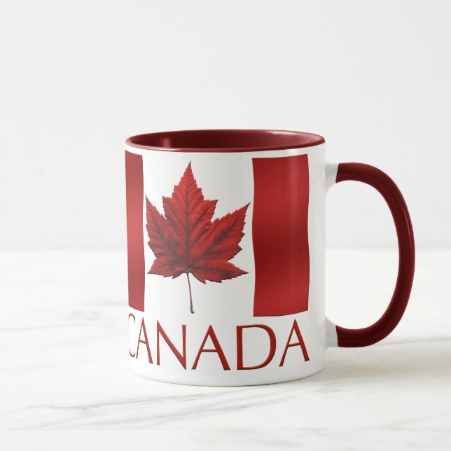 Drapeau Canada Coupe du café souvenir Canada Mug (Droite)