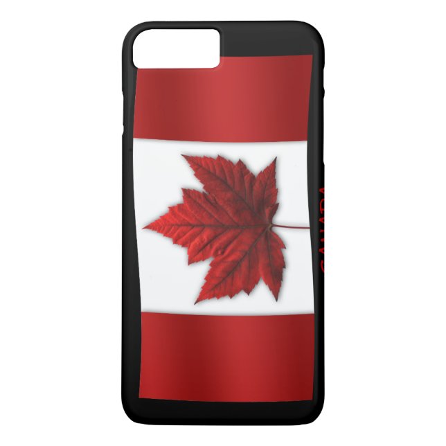 Drapeau Canada iPhone 7 Coque Custom Canada Coque (Dos)