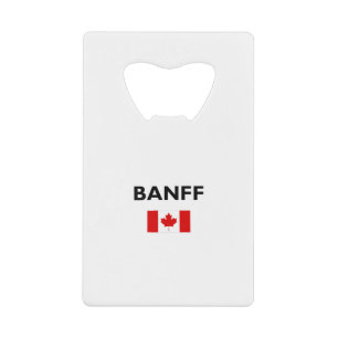 Drapeau canadien de Banff Couleur claire