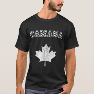 Drapeau Canadien Vintage Maple Leaf T-shirt Canadi