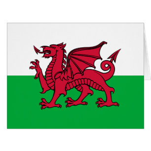 Drapeau celtique du Dragon rouge du Pays de Galles