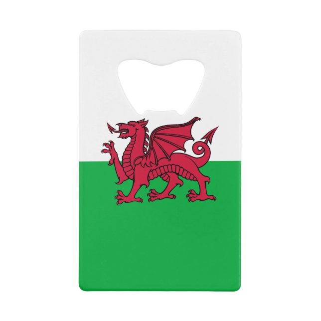Drapeau celtique du Dragon rouge du Pays de Galles (Devant)