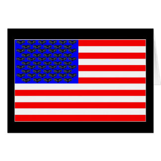 Drapeau Chats Noirs Et Bandes