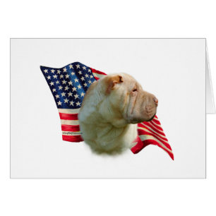 Drapeau chinois Shar-Pei