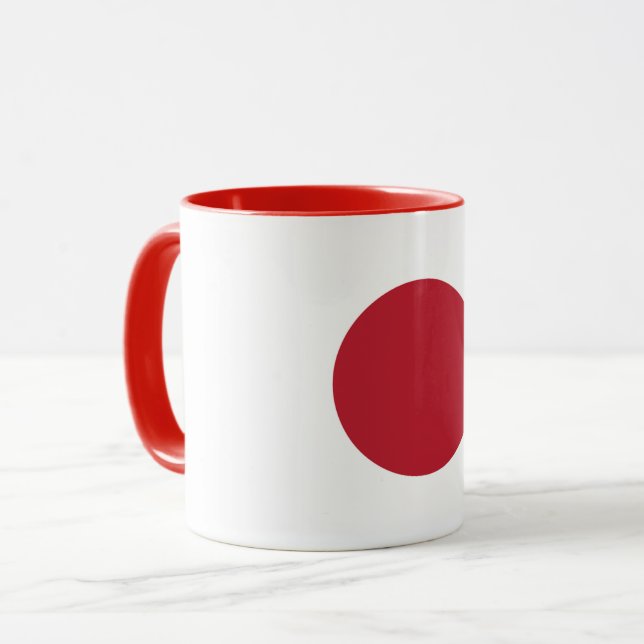 Drapeau Combo Mug Du Japon (Devant gauche)