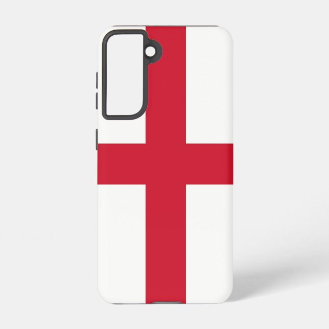 Drapeau Coque Samsung Galaxy S21 d'Angleterre (Verso)
