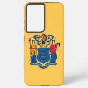 Drapeau Coque Samsung Galaxy S21 Plus du New Jerse
