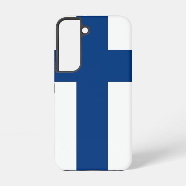 Drapeau Coque Samsung Galaxy S22 de Finlande (Verso)