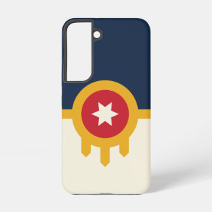 Drapeau Coque Samsung Galaxy S22 de Tulsa, Oklahom
