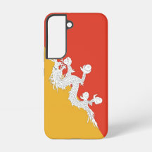 Drapeau Coque Samsung Galaxy S22 du Bhoutan