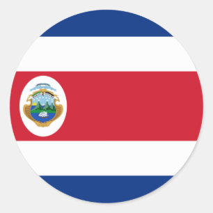Drapeau Costa Rica Sticker