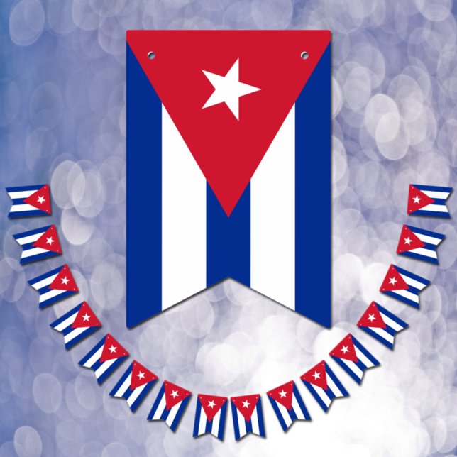 Drapeau Cuba & Parti Bannières cubaines / Mariages (Créateur téléchargé)