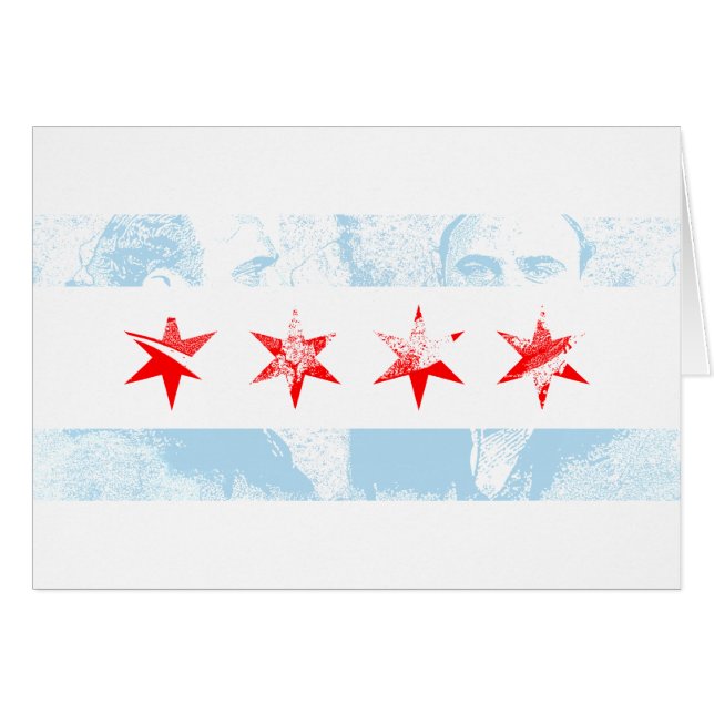 Drapeau d'Al Capone Chicago (Devant horizontal)