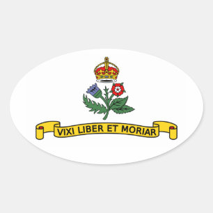 Drapeau d'Annapolis, Sticker ovale du Maryland