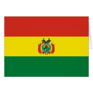 Drapeau de Bolivie patriotique