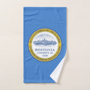 Drapeau de Boston, Serviette à main du Massachuset