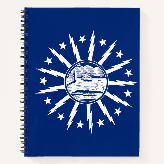 Drapeau de Buffalo, cahier de notes de New York (Devant)