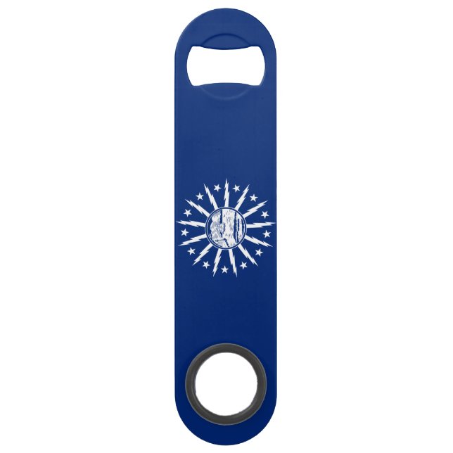Drapeau de Buffalo, New York Bar Key (Devant)