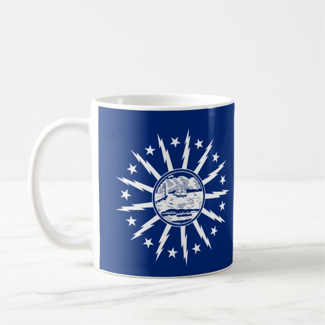 Drapeau de Buffalo, New York Coffee Mug (Gauche)