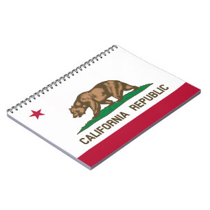 Drapeau De Californie, carnet D'Espiral