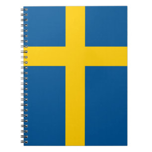 Drapeau de carnet de la Suède