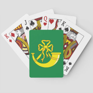 Drapeau de cartes à jouer du Huntingdonshire