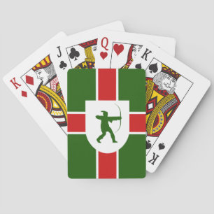 Drapeau de cartes à jouer du Nottinghamshire