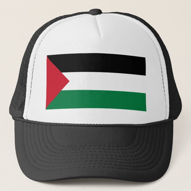 Drapeau de casquette de la Palestine (Devant)