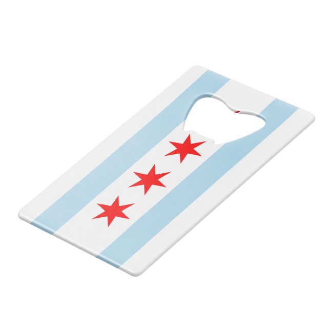 Drapeau de Chicago (Devant Angle)