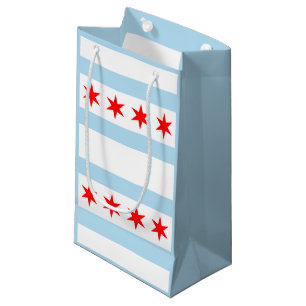 Drapeau de Chicago, Illinois petit sac cadeau