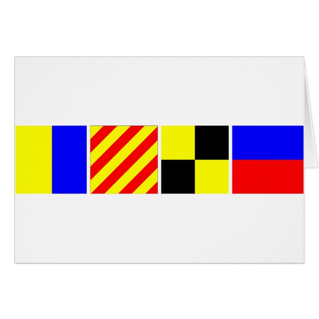 Drapeau de code Kyle (Devant horizontal)