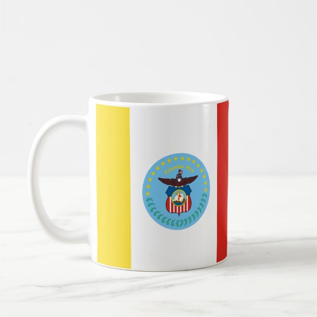 Drapeau de Columbus, Ohio Coffee Mug (Gauche)