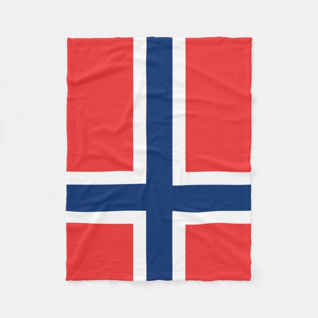 Drapeau de couverture de la Norvège (Devant)