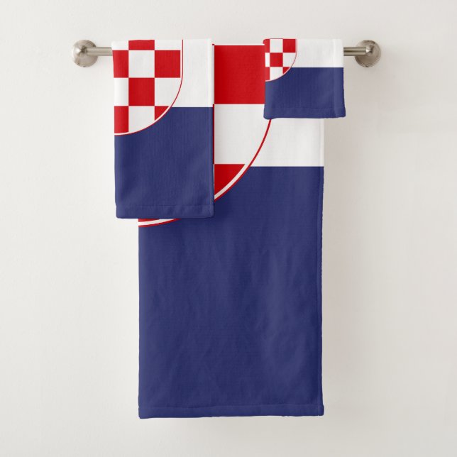 Drapeau de Croatie (En situation)