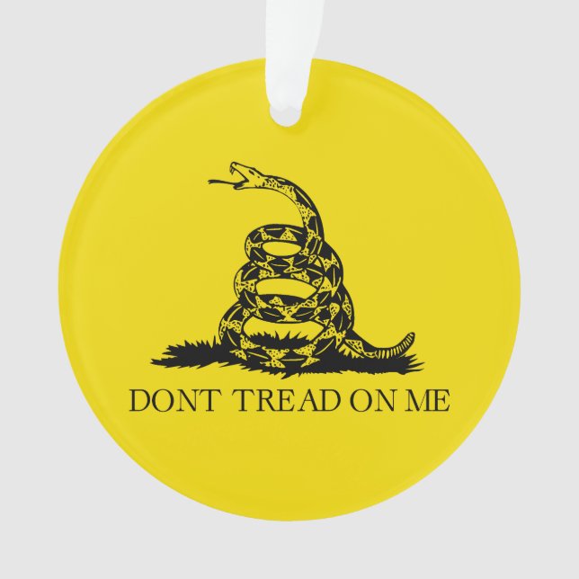 Drapeau de crotale de Gadsden : Guerre révolutionn (devant)