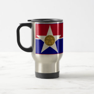 Drapeau de Dallas, Texas Travel Mug