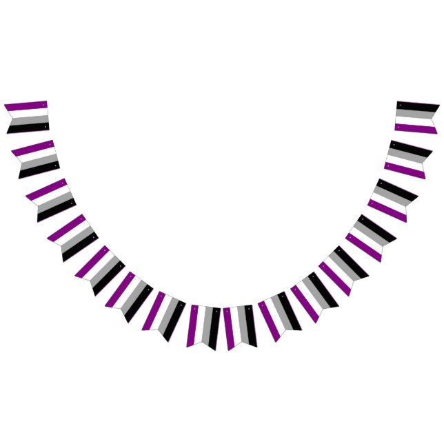 Drapeau de fierté asexué (Tout)