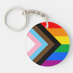 Drapeau de fierté de progrès LGBTQ+