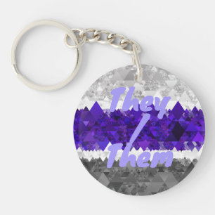 Drapeau de fierté Greygender Boho Géométrique Mod