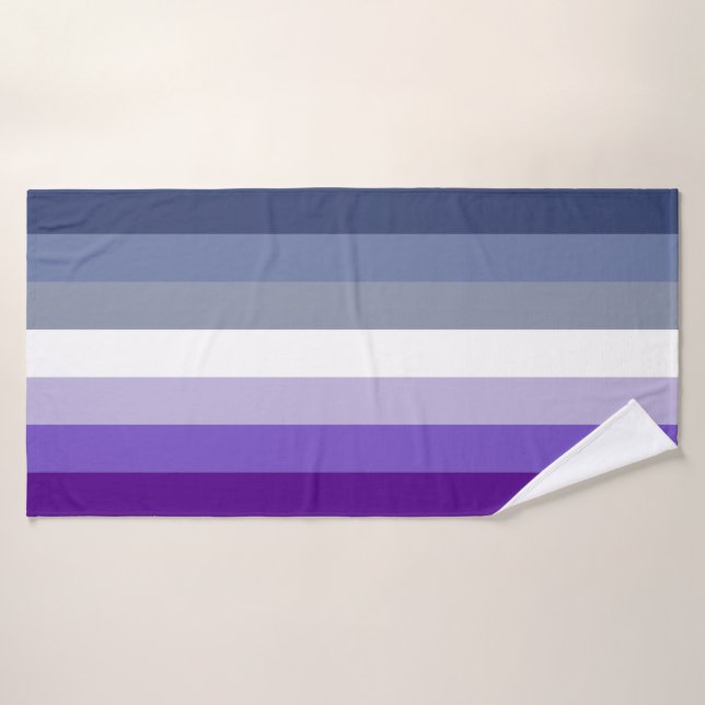 Drapeau de fierté lesbienne Butch (Serviette de bain)