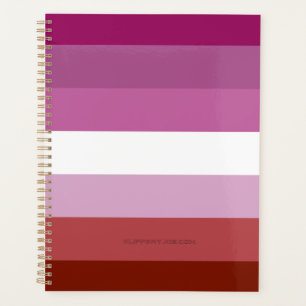 Drapeau de fierté lesbienne de SlipperyJoe féminin