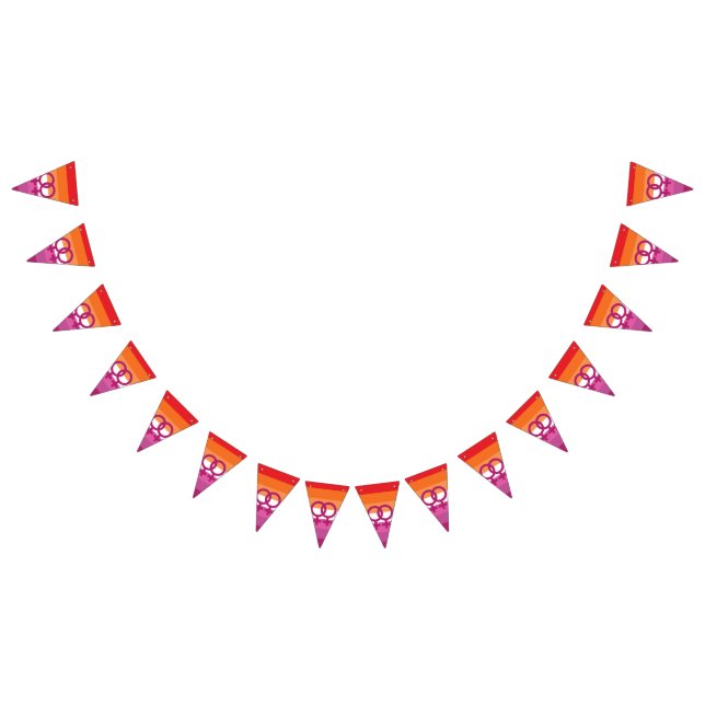 Drapeau de fierté lesbienne WLW (Tout)