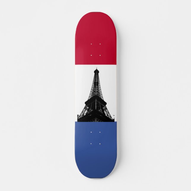 Drapeau de France Skateboard (Devant)