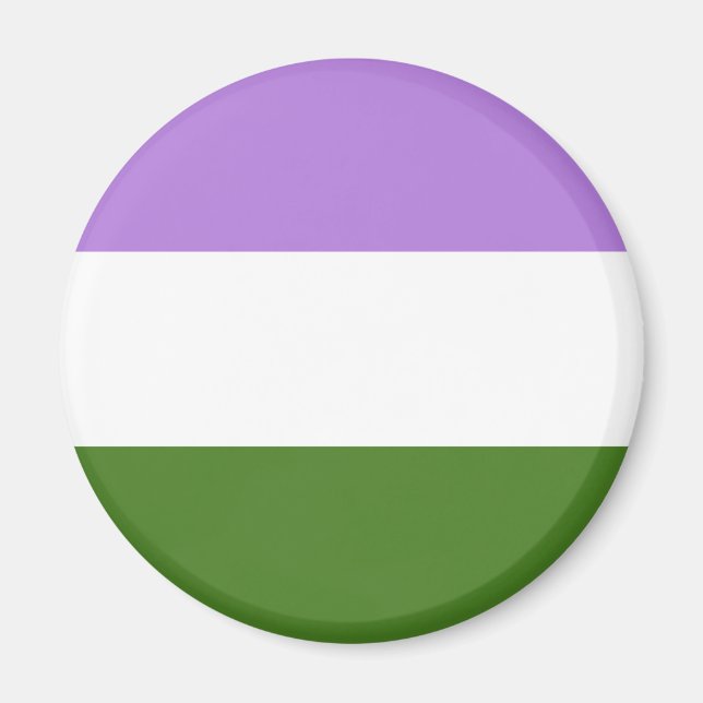 Drapeau de genre LGBT Magnet (Devant)