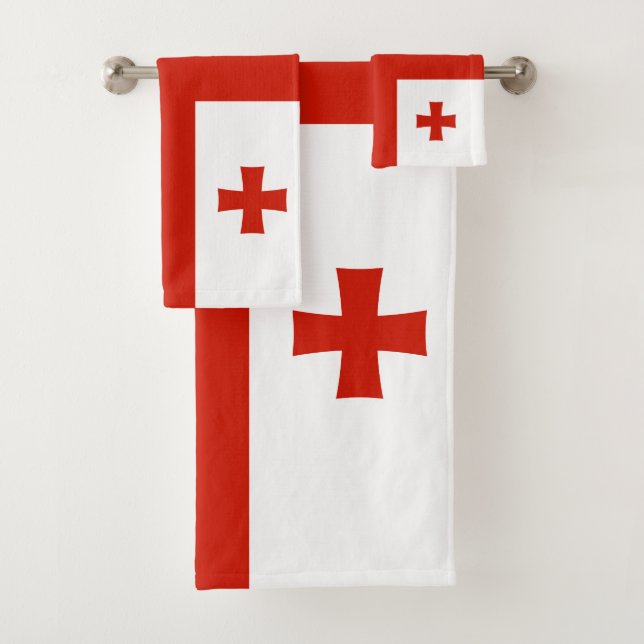 Drapeau de Géorgie (En situation)
