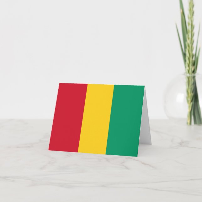 Drapeau de Guinée (Devant)