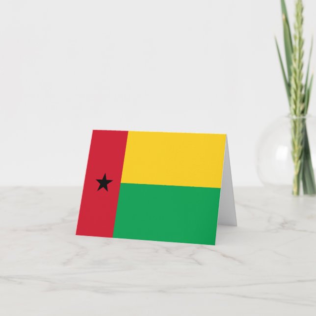 Drapeau de Guinée-Bissau (Devant)