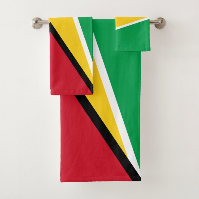 Drapeau de Guyana  (En situation)