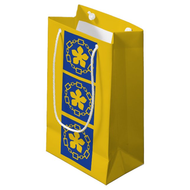Drapeau de Hamilton (Ontario) Sac cadeau de petite (Devant Angle)